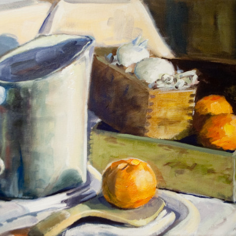 Still Life with Oranges